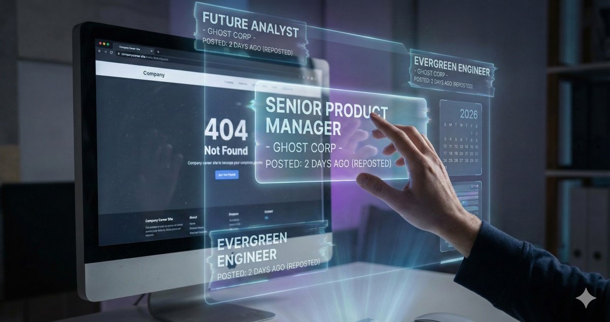 Ghost Job Epidemic Illustration